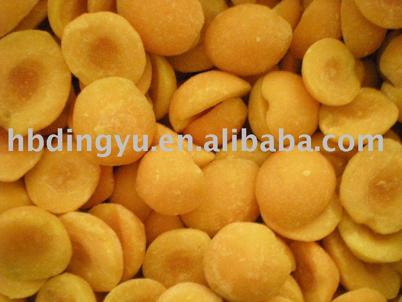 IQF apricot halves
