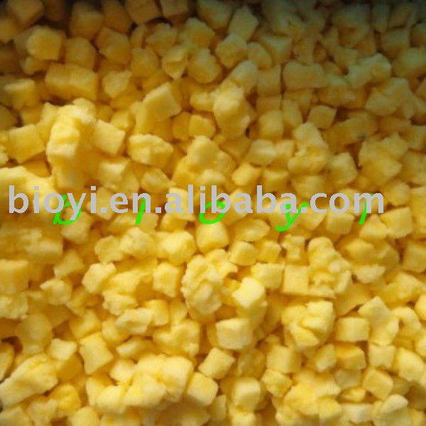 Frozen fruit-pineapple dices