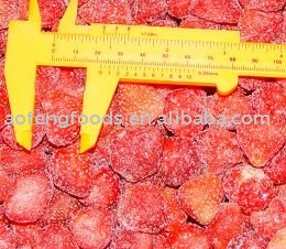 Frozen strawberry