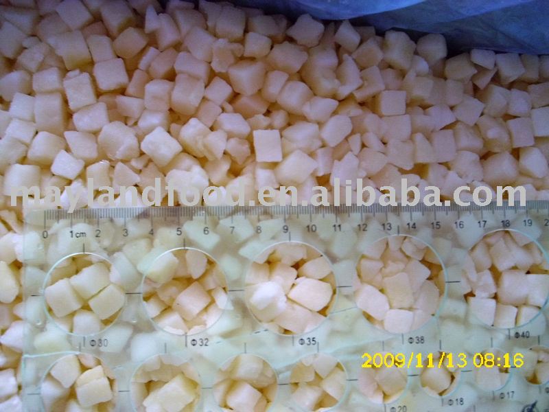  IQF   apple  dices