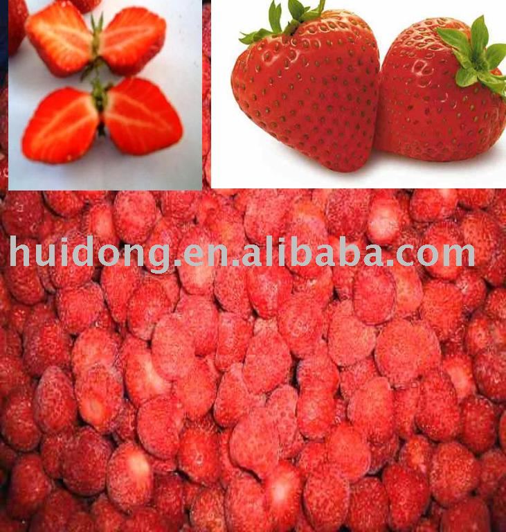 frozen  strawberry