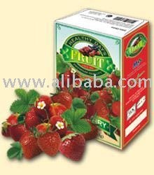 natural frozen fruit Strawberry