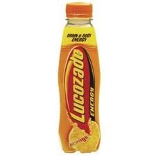 lucozade and lucozade orange