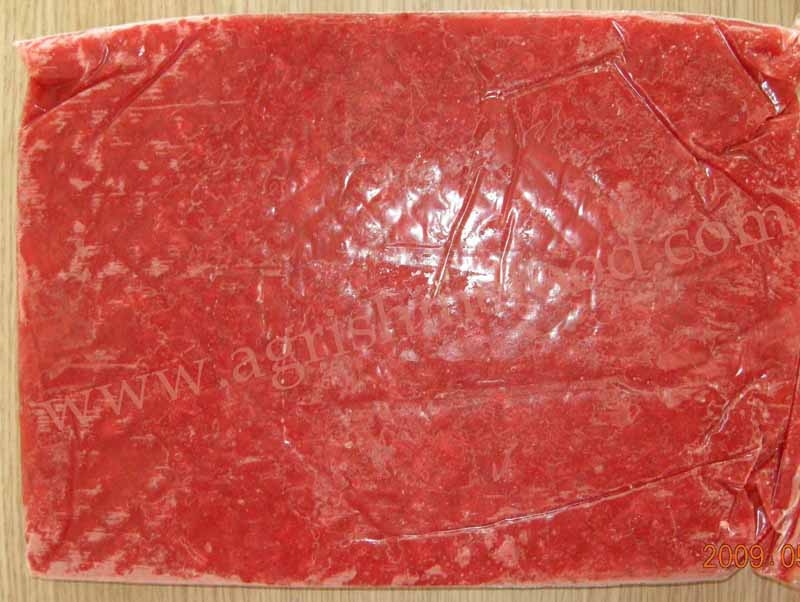  Frozen   strawberry   puree  of new crop