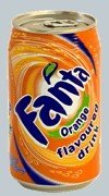 Beverage Fanta Ora 340ml Can 6Pk