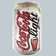 Beverage Coke Light 340ml Can 6Pk