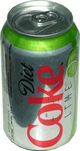 Diet Coke W/ LIME drink