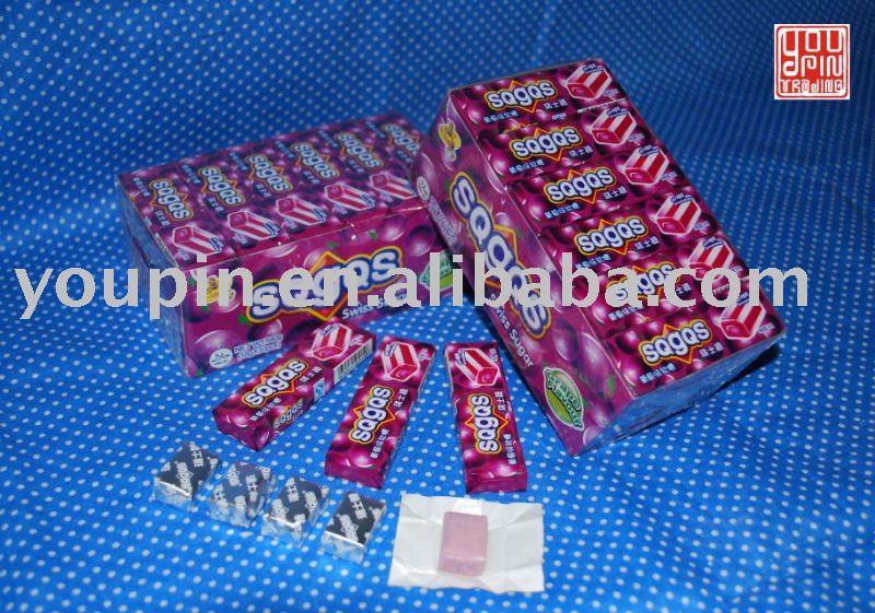 Grape Flavor Swiss Candy/Soft Chewy Sugar