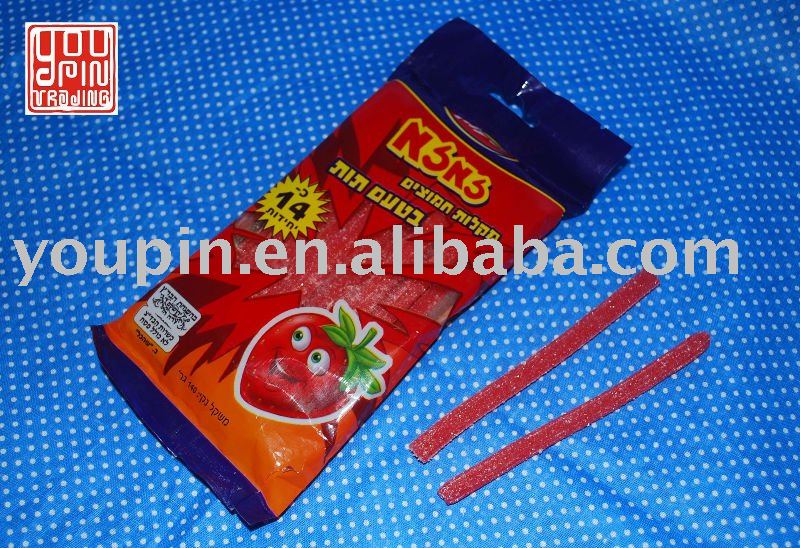 Sugar  Coated Sour Gummy  Stick   Candy 
