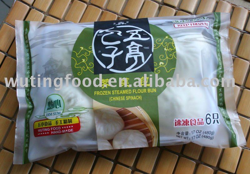 frozen food/frozen steamed bun/frozen dim sum(Chinese spinach)