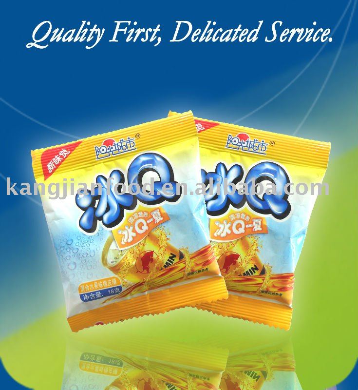 Mixed flavour gummy candy