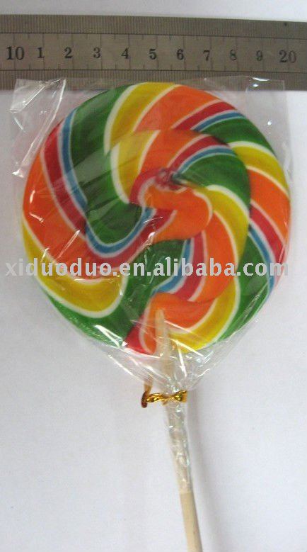 9cm diameter big lollipop candy