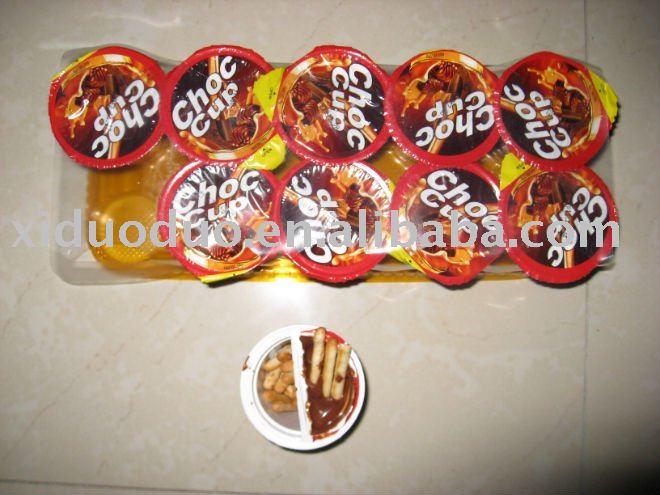 16g biscuit with chocolate  jam   cup 