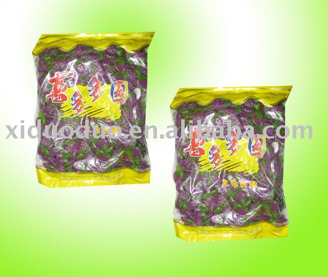 gummy candy with fruit shape