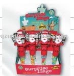 Santa with Christmas Bells candy