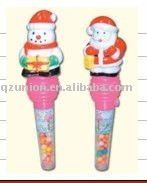  Santa  puppet with colorful candy