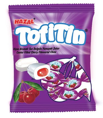 932 HAZAL TOFITIN CENTER FILLED CHERRY  FLV.CHEW