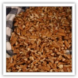 1 - 10 Lb. Bag of Large Pecan Pieces