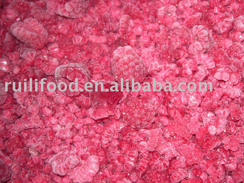 frozen raspberry broken