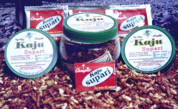 areca nut products