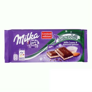Milka Milk Chocolate 100 g almond flummery