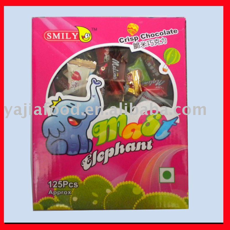 Crisp chocolate/candy/gift box