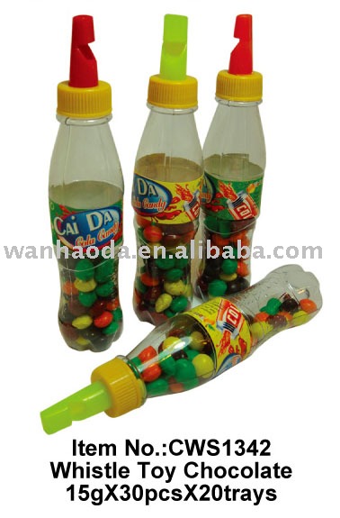 Whistle Toy Chocolate Candy
