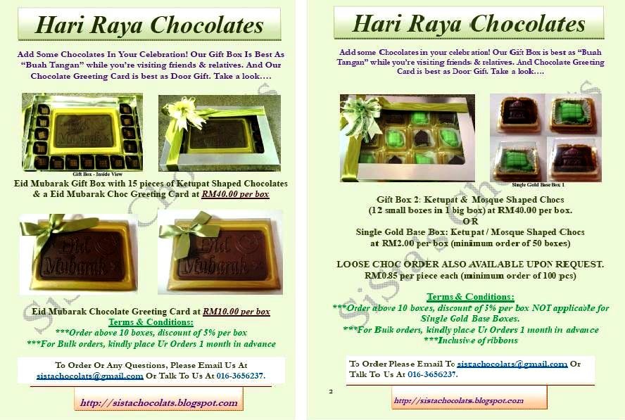 Hari Raya Chocolates Gift Box