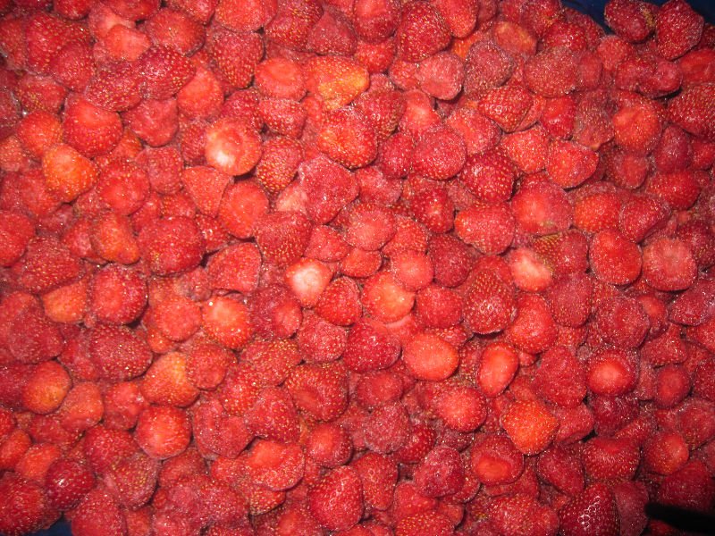 frozen strawberry