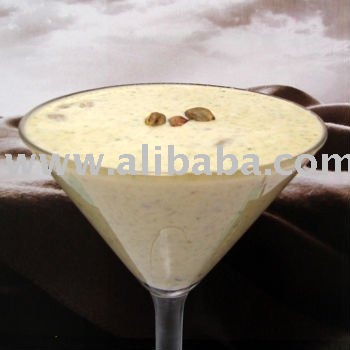 Halal pudding saffron aroma indian style