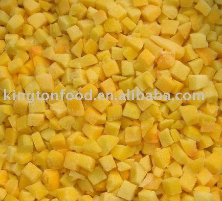  IQF   Diced   Yellow   Peach 