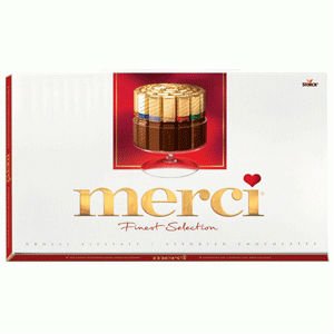Merci Fine Selection Chocolate Specialty 400 g 8 different flavours