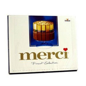 Merci Desszert 250 g 4 different milk chocolates