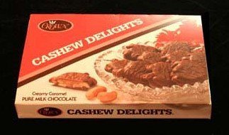 Chocolate Candy:    Cashew Delights