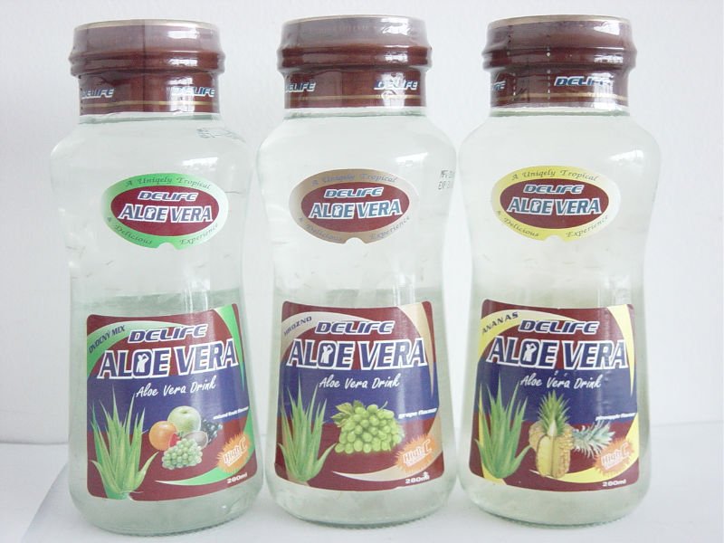 Aloe Vera soft drinks