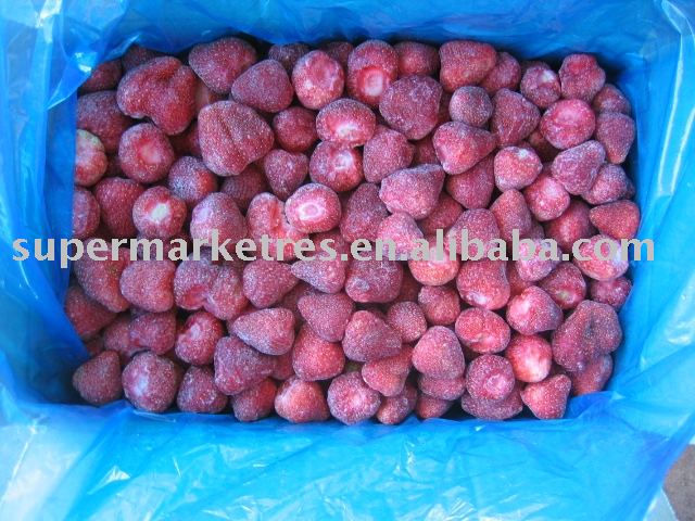 IQF strawberry, IQF green peas, IQF green bean strip