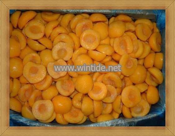  IQF   yellow   peach   half 