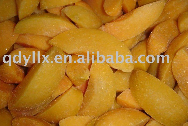  IQF   peach  sliced