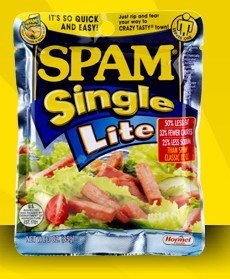 SPAM Single Lite  food