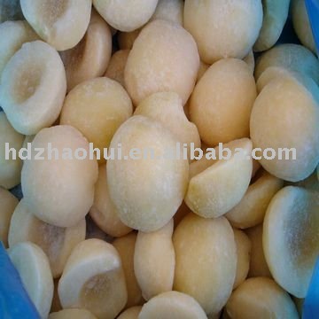 frozen white peach halves