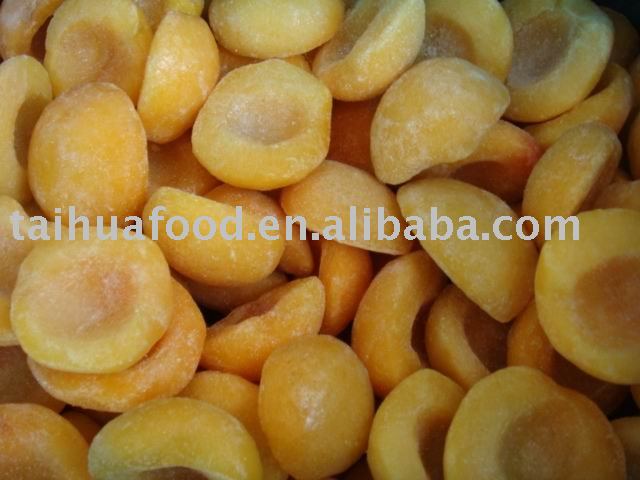 iqf yellow peaches half