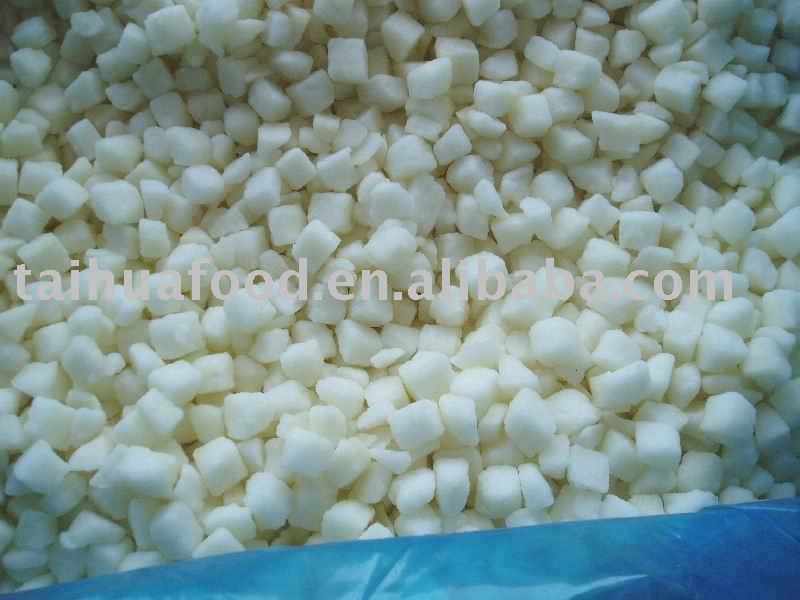 Iqf Pear Dice , unblanched