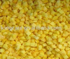 frozen diced peaches
