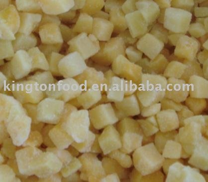 Frozen Apricot Cubes