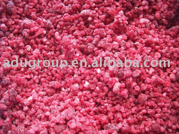 frozen raspberry puree