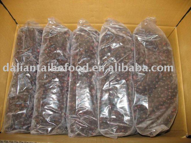 IQF frozen blackcurrant packing as required