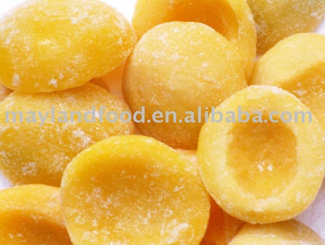 frozen  peach