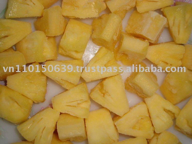 IQF pineapple, lychee, Papaya,alovera