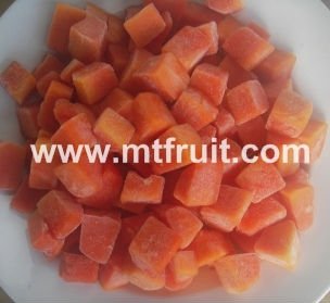 Frozen Papaya from Vietnam - IQF