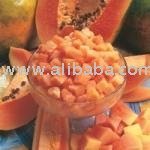 IQF frozen papaya